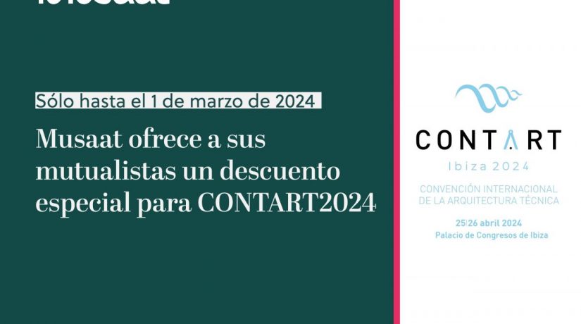 Musaat ofrece a sus mutualistas una tarifa reducida para CONTART 2024