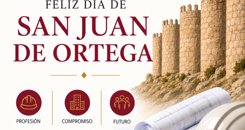 2 de junio feliz día de San Juan de Ortega patrón de los aparejadores